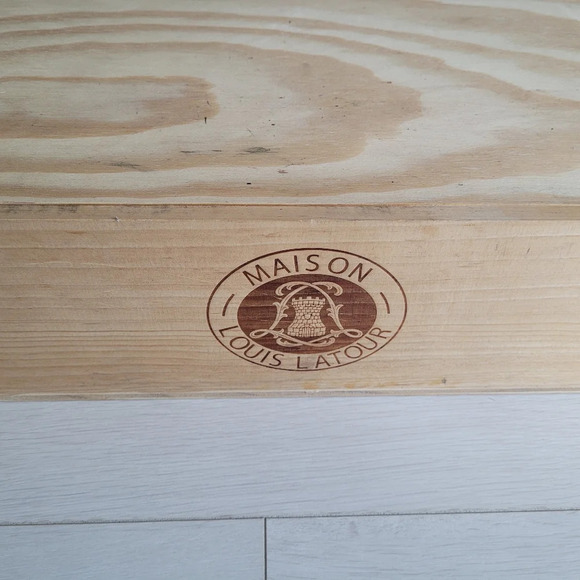 Empty Premium Wine Crate Box - Maison Louis Latour - French Winery - Picture 2 of 10
